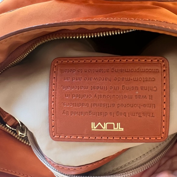 Tumi Orange Handbag - Picture 4 of 16